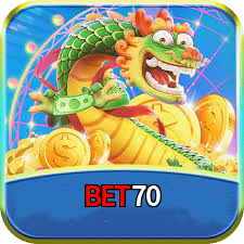 Imagem promocional da BET70 mostrando a plataforma e suas vantagens